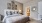 a bed in a room
